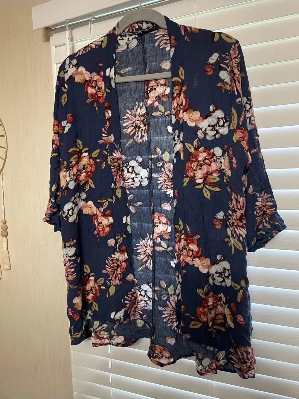 Pink Clover Navy Floral Women’s Jeans